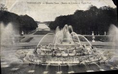 CPA Versailles Grandes Eaux Bassin de Latone et Tapis Vert 