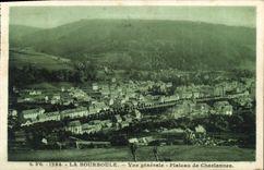 CPA La Bourboule Vue generale Plateau de Charlannes 