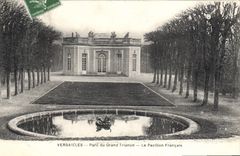 CPA Versailles Parc du Grand Trianon Le Pavillon Francais 