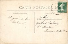 CPA Je Les ai ueillies pour vous Enfant