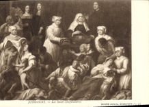 CPA Jordaens Les Soeurs Hospitalieres Musee Royal d'Anvers 