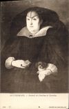 CPA Suttermans Portrait de Christine de Lorraine Musee de Bruxelles 