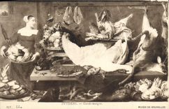 CPA Snyders Garde manger Musee de Bruxelles 