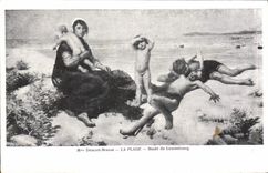 CPA Demont Breton La Plage Musee de Luxembourg 