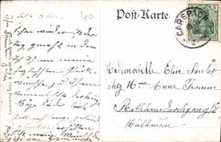 CPA Moulins a vent Bateau