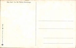 CPA Rob Sterl Vor der Fabrik Pertersburg Russie Russia