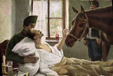 CPA Ein lieber Besuch 