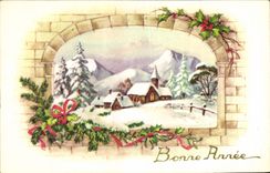 CPA Bonne Annee 