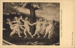 CPA Milan Danse d'Amours Par Albani 