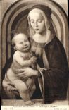CPA Sando Boticelli La Vierge et l'Enfant 