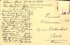 CPA Milano Ex Convento di S Maria alle Grazie Dettaglio Leonardo da Vinci 