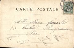 CPA Voici mes souhaits Femme Colombes