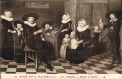 CPA Musee Royal d'Anvers Ant Palamades Reunion 