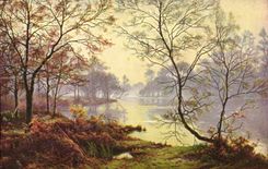 CPA Fantaisie Arbres