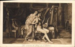 CPA Les amours de Paris et d'Helene