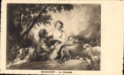 CPA Boucher La Musette 