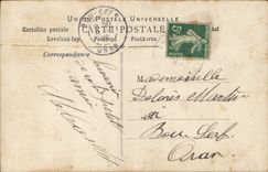 CPA Deux Souvenir Enfant