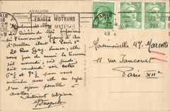 CPA Avallon Pensionnat Jeanne d'Arc 