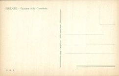 CPA Firenze Facciata della Cattedrale