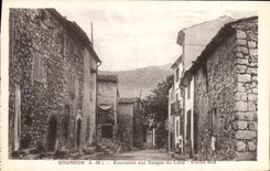 CPA Gourdon A M Excursion aux Gorges du Loup Vielle Rue 