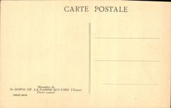 CPA Monastere de Ste Marie de la Pierre qui vire Yonne 