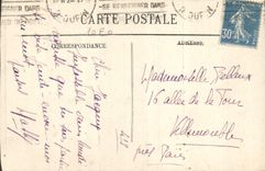 CPA Frank le Vieux Histoire d'Esther Musee du Louvre Paris 