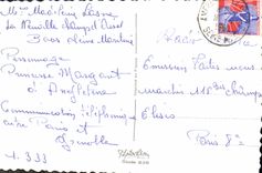 CPA Fantaisie Fleurs