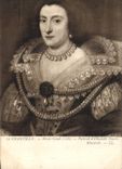 CPA Chantilly Musee Conde Portrait d'Elisabeth Stuart 