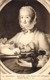 CPA Chantilly Musee Conde Portrait de mtue de Pompadour attribue a Drouais 