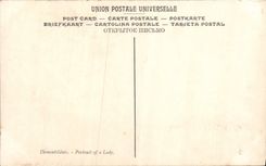 CPA Faivre La Femme a l'Eventail Musee de Luxembourg 