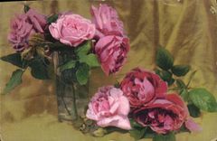 CPA Fantaisie Fleurs