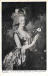 CPA Versailles Portrait de Matie Antoinette 