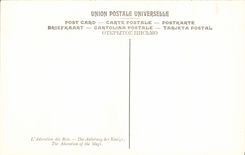 CPA Musee Royal d'Anvers Jacobz dot Lucas Van Leyden l'Adoration des Mages 