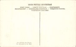 CPA Ecole Allemande Primitive l'Adoration des Mages Musee de Lyon 