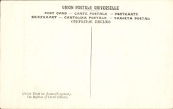 CPA David Gerard Le Bapreme du Christ Volel Exterieur 