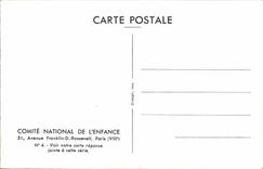 CPA Comite National de l'Enfance Avenue Franklin D Roosevelt Paris  