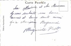CPA Bonne Annee Moulin a vent