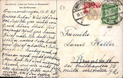 CPA Aus Serie Leben und Treiben im Schwarzwald Am Dorbrunnen Femme Cochons Porc