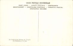 CPA Bourges Hopital Saint Jean Mariage mystigue de Sainte Catherine Volet du Triptygue 