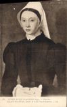 CPA Musee Royal d'Anvers Pourbus Elisabeth Heynderichx femme de Gilles Van Schoonbeke 
