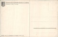 CPA Museum der bildenden Kunste zu Leipzig 