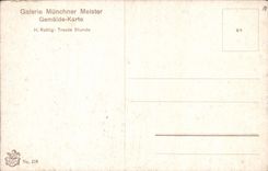 CPA Galerie Muncher Meister Gemalde Karte 