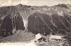 CPA Chamonix Plan de l'Aiguille le Brevent et les Aiguilles Rouges 
