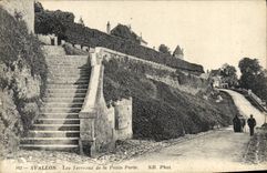 CPA Avallon Les Terreaux de la Petite Porte 
