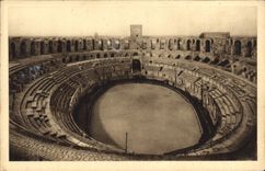 CPA Arles Interieur des Arenes 