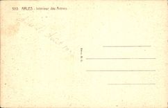 CPA Arles Interieur des Arenes 