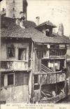 CPA Annecy une Maison de la Rampe Perriere Tourelle du Chateau 