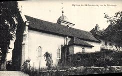 CPA Eglise de St Germain Lieu de pelerinage