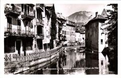 CPA Annecy La Venise savoyarde Quai de L'Ile 