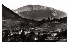 CPA Annecy Menthon Le Village et le Parmelan 
